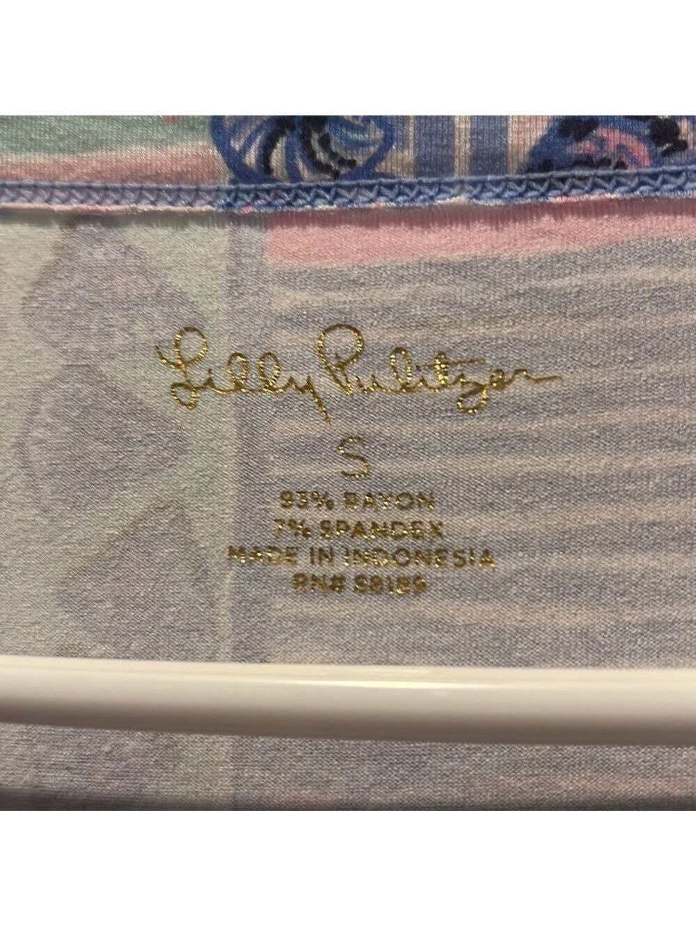 Lily Pulitzer Long Sleeved Blue and Pink Dress with Sail Boats size small - Picture 5 of 7